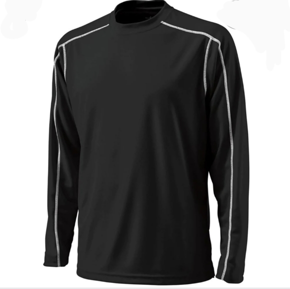 Charles River Men's black sport shirt Large - Picture 1 of 3